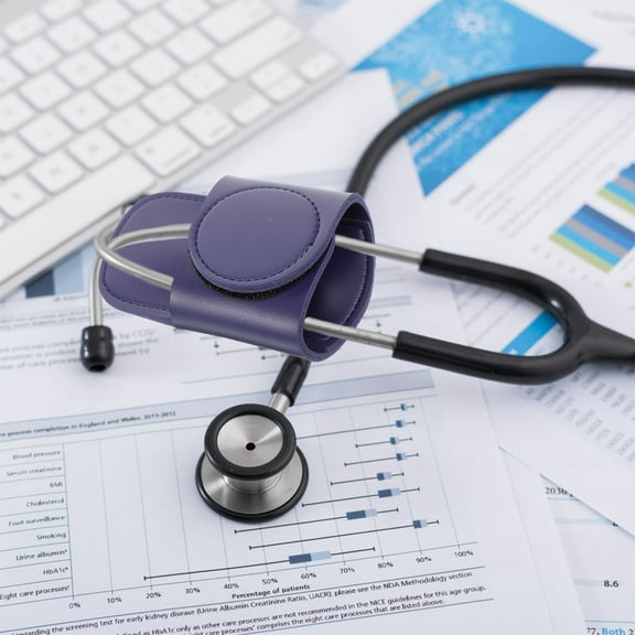 CTIRCHIU 1Set Medical Accessories Non-medical Stethoscope Holder for Nurses Rectangular Shape Secure Fastening