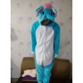 thumbnail image 1 of Pijamas de franela con calaveras para niños y niñas, de otoño e invierno, con dibujos de animales, ardillas, siamés, ropa para el hogar, con puntadas de murciélago, 1 of 6