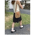 thumbnail image 6 of Yoyauz Women's Grass Woven Beach Bag - Women's Beach Handmade Woven Handbag, Summer Mesh Hollow Shoulder Bag, Suitable for Holidays, 6 of 7