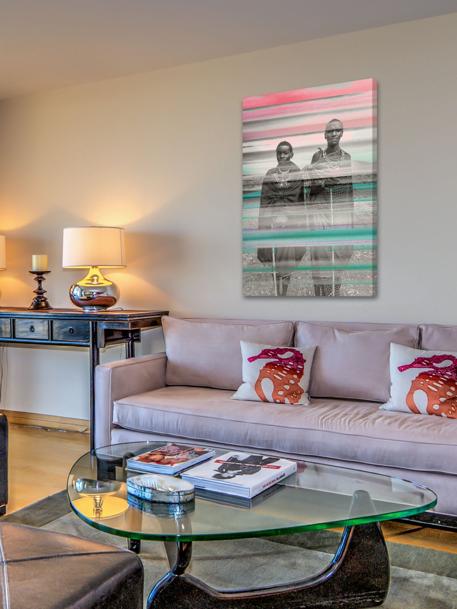 Parvez Taj "People of Africa" Print on Canvas
