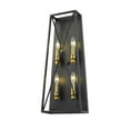 thumbnail image 2 of Zlite 447-4S-BZGD 4.5 x 10 x 24 in. Tressle Bronze Gold Wall Sconce, 2 of 3
