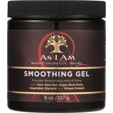 As I Am Classic Coconut Styling & Smoothing Gel 8 oz., Moisturizing, Unisex