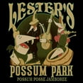 thumbnail image 2 of Men's A Goofy Movie Lester's Possum Park  Graphic T-Shirt, 2 of 5
