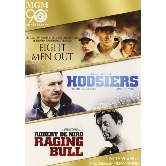 Eight Men Out / Hoosiers / Raging Bull (DVD)