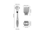 thumbnail image 2 of Callus Shaver Set,1 Stainless Steel Foot Razor with 10 Replacement Slices Blades and 1 Foot File Head Foot Care Tools,Foot Shaver Callus Remover,Hard Dry Skin Remover for Hand Feet, 2 of 5