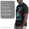 thumbnail image 6 of Men's Batman Best Dad in the Universe  Graphic Tee Black X Large, 6 of 10