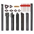 thumbnail image 1 of 12mm Multifunctional Shank Lathe Turning Tool Holder Boring Bar With Solid Carbide Insert Wrench, 1 of 7