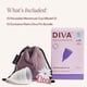 thumbnail image 2 of Copa menstrual DivaCup modelo 2 de silicona de grado médico, 2 of 7