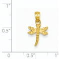 thumbnail image 2 of 14K Yellow Gold Dragonfly Pendant, 2 of 2