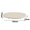 thumbnail image 4 of Cubierta del espejo del parasol del coche para BMW Mini R55 R56 R60 2007-2014 (Beige), 4 of 4