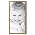 thumbnail image 2 of ArtToFrames 19" x 38" Aged White Gold Picture Frame, 19x38 inch Silver Wood Poster Frame (WOM-2036),  Pack, 2 of 7