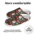 thumbnail image 6 of Lsque Merry Christmas Pattern Womens Comfort Cotton on Scuff With Memory Foam and Anti-skid Sole Slipper-46/47, 6 of 7
