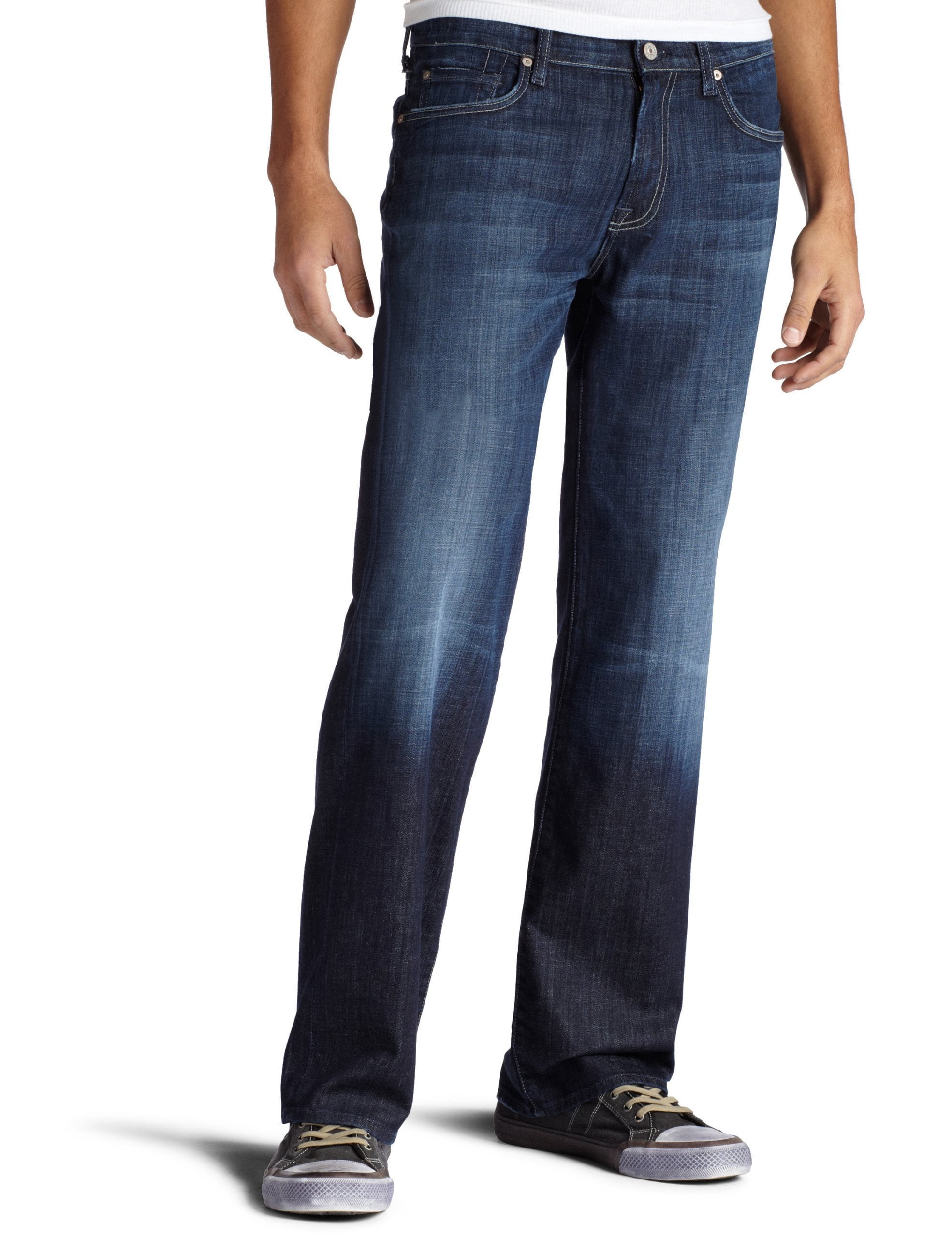Mens Classic Straight Leg Jeans 28 