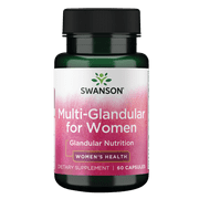 Swanson Multi-Glandular For Women 60 Capsules