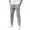 Light Gray, variant on Men's Casual Slim-Fit Solid Color Nine-Point Pants with Pockets, Ankle-Length Trousers for Business Casual and Daily Outfits,Army Green,L