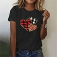 thumbnail image 4 of Valentines Shirts for Women: Cute Love Heart Shirt Valentine T Shirt Red Short Sleeve Casual Hearts Tops, 4 of 8