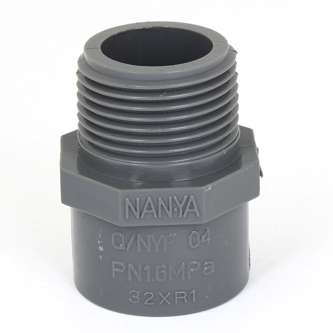 Unique Bargains 32mm Male Threaded PVC Straight Water Hose Piping Unique Bargains 32mm Male Threaded PVC Straight Water Hose Piping