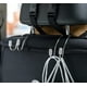 thumbnail image 3 of Paquete de 2 organizadores de respaldo de asiento, ganchos organizadores universales Bling Diamond, ganchos para colgar reposacabezas de coche, organizadores de bolsas, estante y colgador, ganchos de almacenamiento para asiento trasero de coche resistentes y duraderos, 3 of 6
