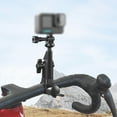 thumbnail image 5 of GUYUTING Bike Handlebar Camera Mount 360° Rotation Stable Anti-Vibration Action Cam 0.5 2.1 Inch Pipe for GoPro, 5 of 8