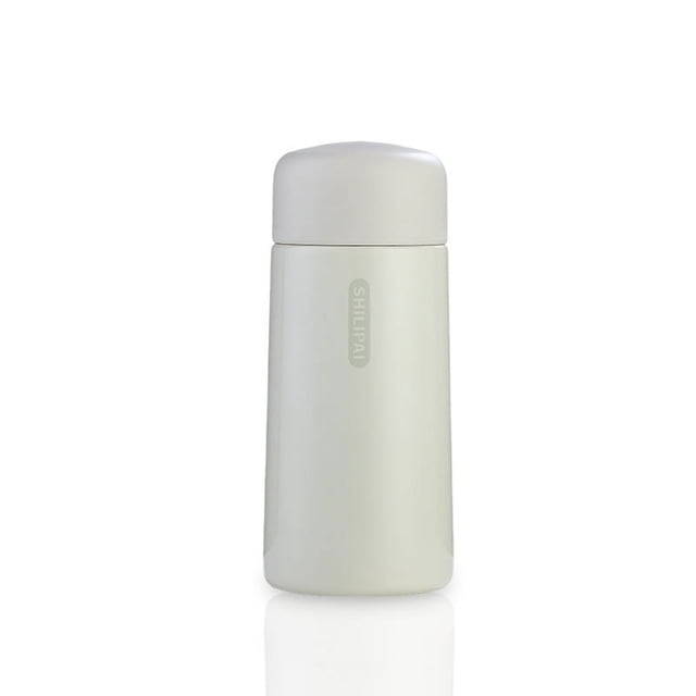 Cómodo termo pequeño y lindo de 100 ml, portátil, para mujer, taza de agua con aislamiento pequeño y portátil