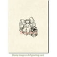thumbnail image 3 of Deep Red Stamps Gift Boxes Rubber Cling Stamp 2 x 2 inches., 3 of 4