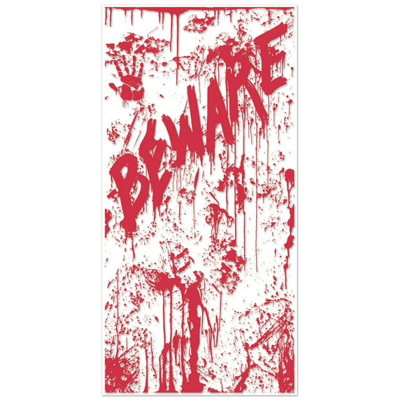 12 Pack Beistle Halloween Bloody Door Cover