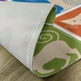 thumbnail image 5 of Ambesonne Funny Place Mats Set of 4, Cartoon Cats Emotions, Standard Size, Orange Purple Green, 5 of 6
