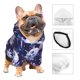 thumbnail image 3 of Fotbe blue starry sky Skull flower Sudadera con Estampado para Perros Pequeños – Suéter con Capucha para Mascotas, Tela Suave de Forro Polar con Bolsillo-Small, 3 of 7
