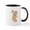 White/Black Inside, variant on CafePress - Easter Bunny Mugs - 11 oz Ceramic Mug - Novelty Coffee Tea Cup