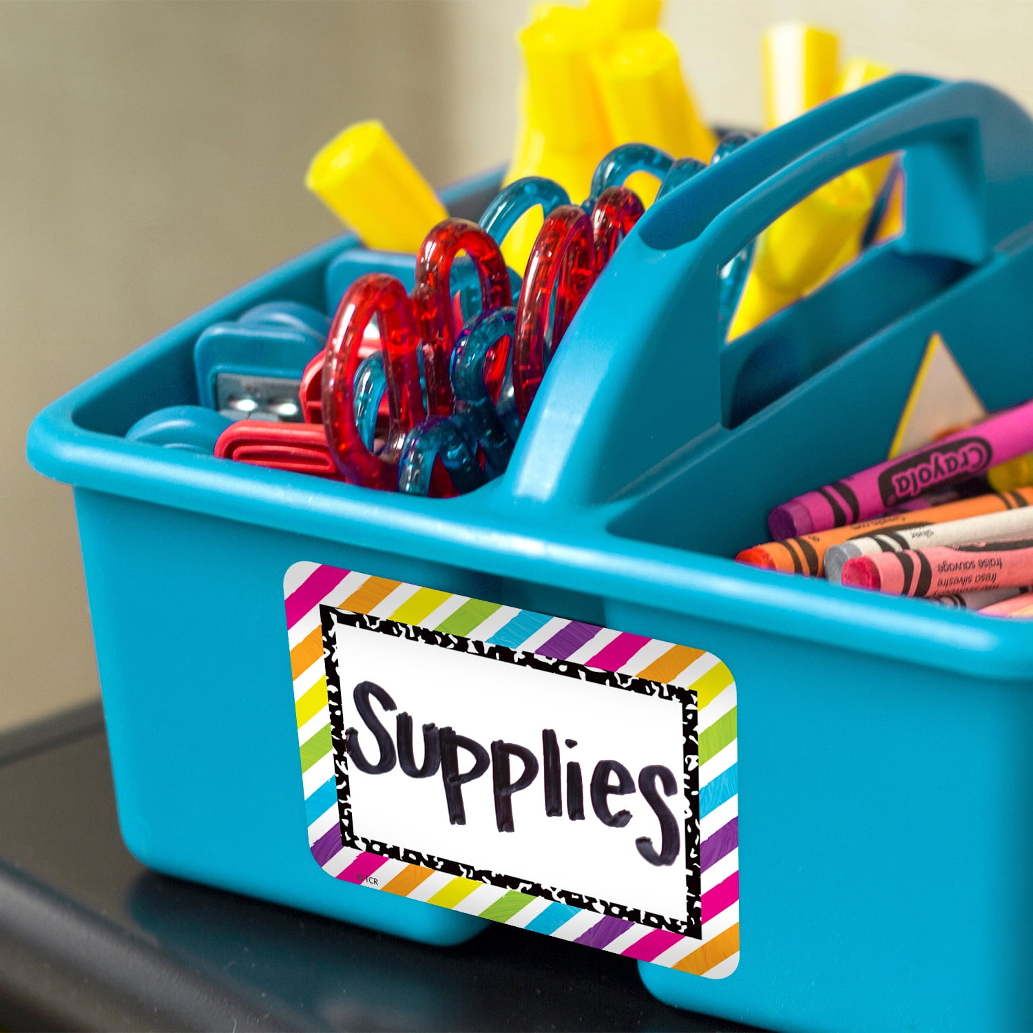 Teacher Created Resources Brights 4Ever Name Tags / Labels - Multi-Pack, 36 Per Pack, 6 Packs