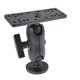 thumbnail image 2 of Universal Rack Fittings Holder Durable Plate Reemplazo negro Rotación de 360 grados para Kayak Marine Canoe Boats Cola Soporte de montaje de sonda, 2 of 6