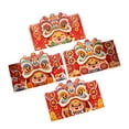 thumbnail image 1 of Thinsony Lion Tridimensionnel Dessin Animé S'élevant Paquet Rouge dans l'Année du Loong, 1 of 9