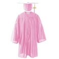thumbnail image 1 of YUNAFFT Ensemble de Robe de Collation des Grades pour Enfants Polyester Brillant Robe Académique avec Bonnet 3-10 Ans, 1 of 2