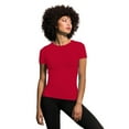 thumbnail image 2 of Skinni Fit T-Shirt à Manches Courtes Extensible Confortable pour Femmes, 2 of 2