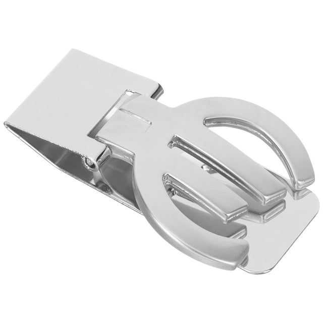 Pince à Argent Portable Pince de Rangement d'Argent Pince à Billets en Métal Pince à Argent Pratique Pince Portable