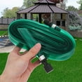 thumbnail image 6 of Niceauty Flat Soaker Hose with Holes for Garden Irrigation Outdoor Watering Hose Green, 6 of 7