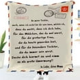 thumbnail image 6 of BNNG Fleece Blanket Love Letter to My Wife from Husband Ultra-Soft Light Weight Warm Bed Throw Blanket Comfortable Wrap Blanket A Gift For Family Friends Lovers Thick Plush Bed Blanket, 6 of 8