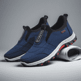 thumbnail image 3 of YUDAI Men's Slip-On Walking Shoes – Non-Slip, Breathable Mesh Sneakers for Gym, Workout & Everyday Wear, 3 of 5