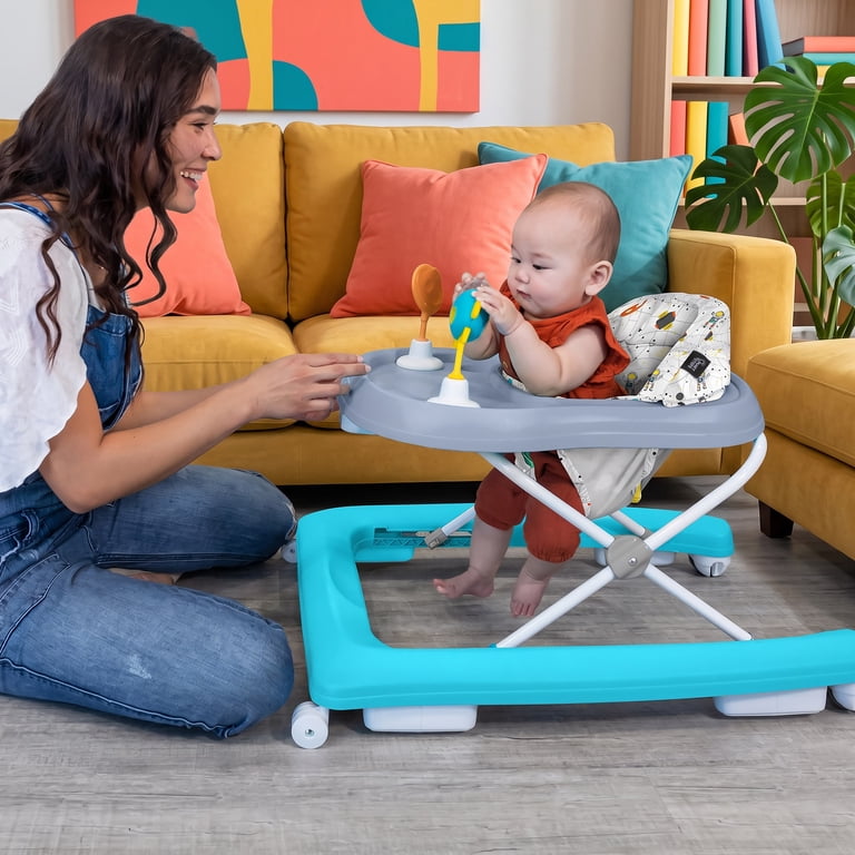 Baby Trend Smart Steps Activity Walker with STEM Toys, Snack Tray, Space Walk photo 3