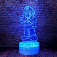 thumbnail image 1 of Super Mario Bros LED Anime Lamp Desk 3D Illusion Sleep You, 1 of 5