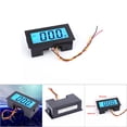 thumbnail image 3 of LCD Voltmeter With Blue Backlight Digital Display Three Wire Voltage Meter For Measuring Voltage In Automotive Home And Industrial Applications, 3 of 8