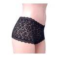 thumbnail image 2 of Bóxer Secret Treasures para Mujer, Encaje Negro Talla CH, 2 of 3