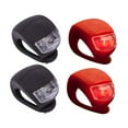 thumbnail image 4 of WHAMVOX  4 Pcs Frog Lamp Beetle Waterproof Bike Lights Black and Red, 4 of 8
