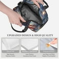 thumbnail image 3 of Honeii Night Sky Bald Eagle Print Lunch Box,Insulated Lunch Bag,Lunch Tote Bags,Leakproof Cooler Lunch Case for Travel Work Picnic, 3 of 7