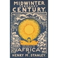 thumbnail image 3 of H. M. Lawrence 17x24 Black Modern Framed Museum Art Print Titled - Midwinter February Century. the Story of the Development of Africa (1896), 3 of 5