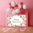 thumbnail image 4 of Floral Design Happy Retirement Banner Decoration Rose Pattern Party Backdrop for Retirement Celebration Indoor Event Decoration, 4 of 8