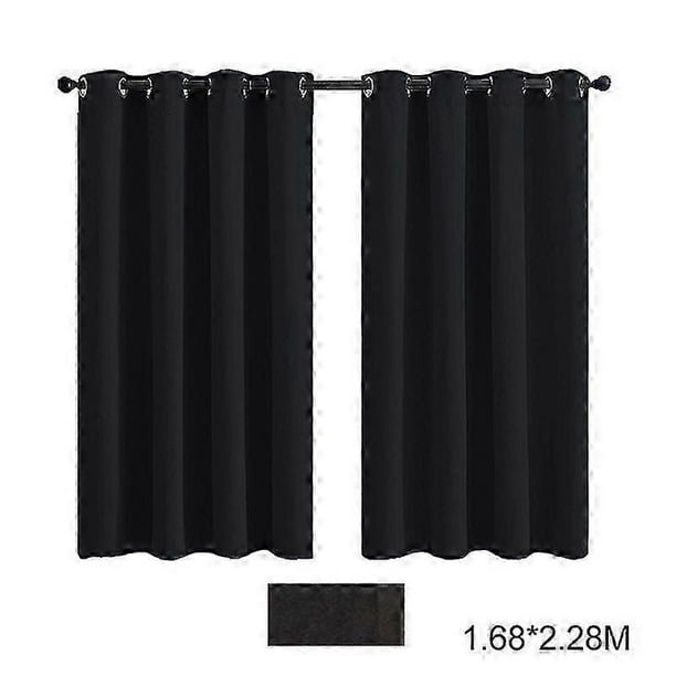 Outdoor Patio Waterproof Curtain with Metal Grommet Multipurpose Weatherproof Curtain for Living Room Bedroom Terrace 0.86*1.14M