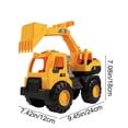 thumbnail image 2 of lwlmwt Large Excavator Toy Truck, Movable Digging Arm Sand Beach Construction Vehicle, Inertia Engineering Toy Gift for Boys Ages 3+, 2 of 7