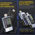 thumbnail image 1 of justharion Universal USB Mobile Phone Charger Tester Power Supply Portable Voltmeter Ammeter Detector Measuring Tool Testing Device Black Type 2, 1 of 9