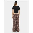 thumbnail image 4 of Basic Short Sleeve Woven T-Shirt with Scoop Neck, 4 of 5
